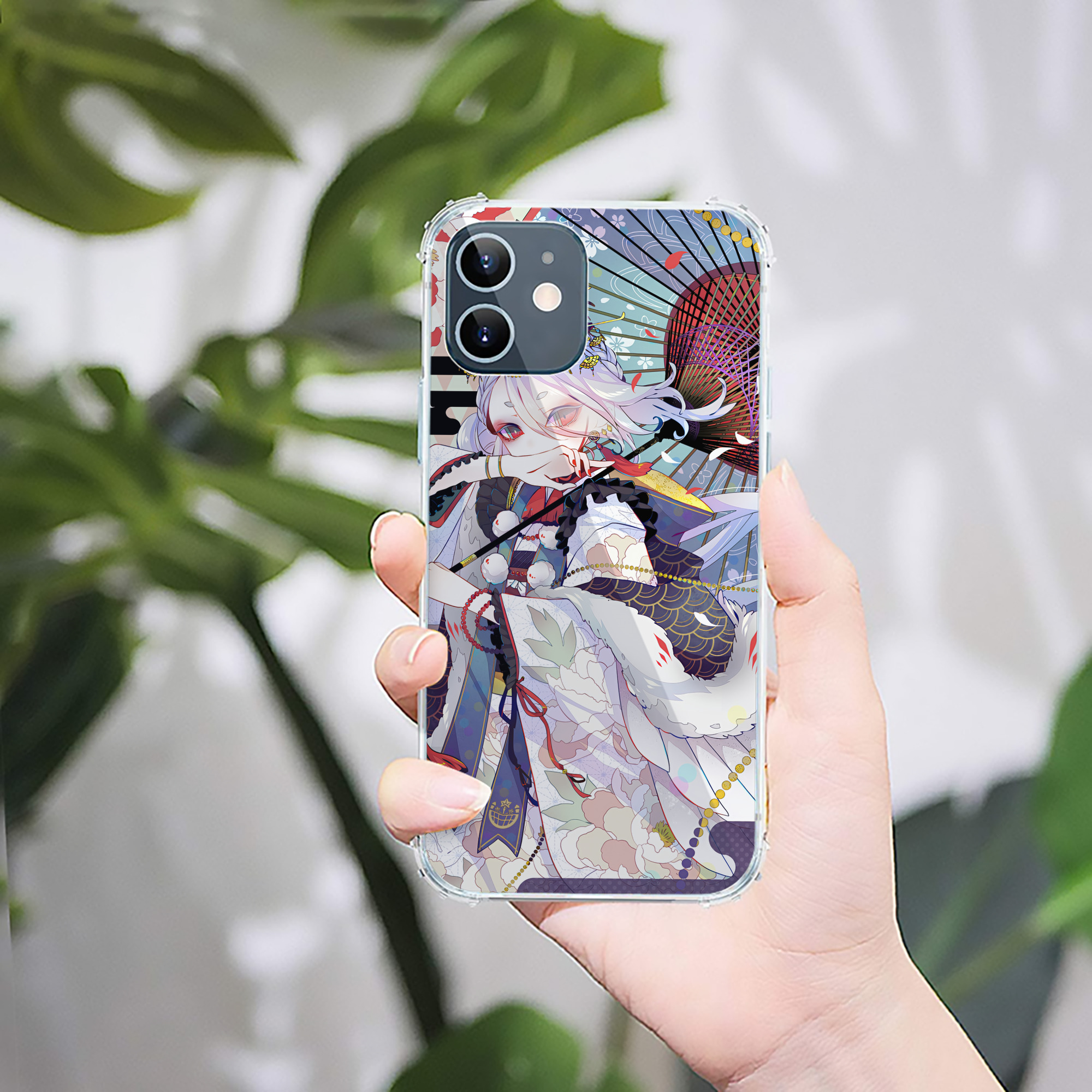（画像用） 刀剣乱舞 Touken Ranbu 【iPhone 12シリーズ対応】透明スマホケース（クリアソフトケース）